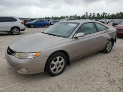Salvage cars for sale from Copart Houston, TX: 1999 Toyota Camry Solara SE