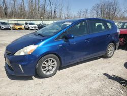 Vehiculos salvage en venta de Copart Leroy, NY: 2014 Toyota Prius V