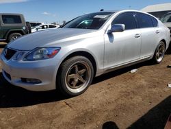 Salvage cars for sale at Brighton, CO auction: 2006 Lexus GS 300