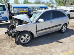 KIA rio salvage cars for sale: 2007 KIA Rio 5 SX