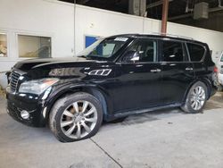 Salvage cars for sale at Blaine, MN auction: 2012 Infiniti QX56
