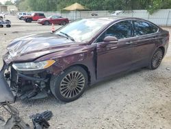 Salvage cars for sale at Knightdale, NC auction: 2013 Ford Fusion Titanium