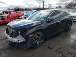 Salvage cars for sale from Copart Hillsborough, NJ: 2016 Honda Civic Touring