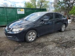 Salvage cars for sale from Copart Baltimore, MD: 2015 Honda Civic LX