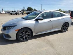 Honda salvage cars for sale: 2019 Honda Civic Sport