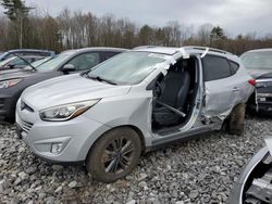 Salvage cars for sale from Copart Candia, NH: 2015 Hyundai Tucson Limited