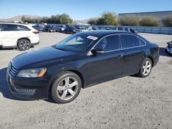 Salvage cars for sale at Las Vegas, NV auction: 2013 Volkswagen Passat SE