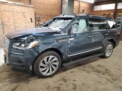 Salvage cars for sale at Ebensburg, PA auction: 2022 Lincoln Navigator Reserve