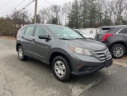 Salvage cars for sale at North Billerica, MA auction: 2013 Honda CR-V LX