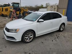 Volkswagen Jetta SE salvage cars for sale: 2015 Volkswagen Jetta SE