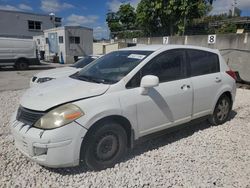Salvage cars for sale from Copart Opa Locka, FL: 2009 Nissan Versa S