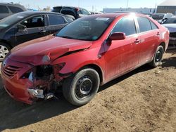 Salvage cars for sale at Brighton, CO auction: 2008 Toyota Camry CE