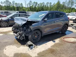 Salvage cars for sale at Harleyville, SC auction: 2017 Hyundai Tucson Limited