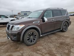 Salvage cars for sale at Colorado Springs, CO auction: 2018 Nissan Armada SV
