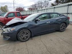 Salvage cars for sale from Copart Moraine, OH: 2016 Nissan Maxima 3.5S