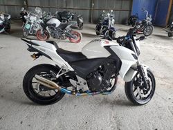 Clean Title Motorcycles for sale at auction: 2013 Honda CB500 F