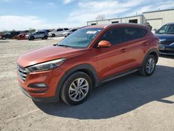 Salvage cars for sale at Kansas City, KS auction: 2016 Hyundai Tucson Limited