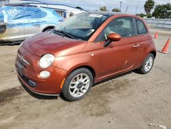 Fiat 500 salvage cars for sale: 2012 Fiat 500 POP