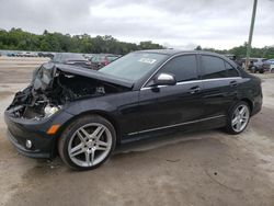 Salvage cars for sale from Copart Apopka, FL: 2009 Mercedes-Benz C300