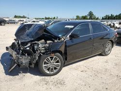 Salvage cars for sale at Houston, TX auction: 2015 Toyota Camry LE
