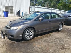 Salvage cars for sale from Copart Austell, GA: 2010 Honda Civic LX