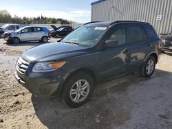 Salvage cars for sale at Franklin, WI auction: 2012 Hyundai Santa FE GLS