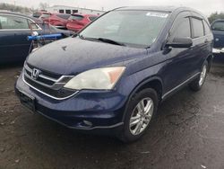 Salvage cars for sale at New Britain, CT auction: 2010 Honda CR-V EX