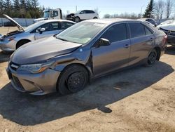 Toyota Camry salvage cars for sale: 2015 Toyota Camry XSE