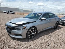 Salvage cars for sale from Copart Phoenix, AZ: 2018 Honda Accord Sport