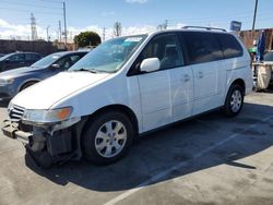 Salvage cars for sale from Copart Wilmington, CA: 2004 Honda Odyssey EX