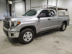 Salvage cars for sale from Copart Assonet, MA: 2021 Toyota Tundra Double Cab SR/SR5