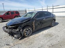 Salvage cars for sale at Lumberton, NC auction: 2015 Honda Accord Sport