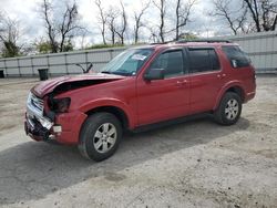 Salvage cars for sale at West Mifflin, PA auction: 2010 Ford Explorer XLT