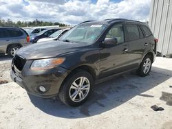 Salvage cars for sale at Franklin, WI auction: 2011 Hyundai Santa FE Limited