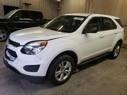 Salvage cars for sale at Avon, MN auction: 2016 Chevrolet Equinox LS