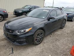 Salvage cars for sale at Temple, TX auction: 2019 KIA Optima SX