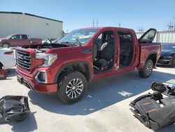 Salvage cars for sale from Copart Haslet, TX: 2021 GMC Sierra K1500 AT4