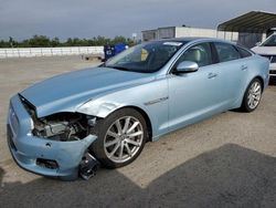 Salvage cars for sale at Fresno, CA auction: 2013 Jaguar XJ