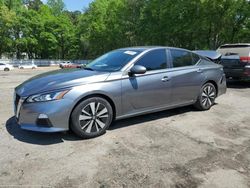 Salvage cars for sale at Austell, GA auction: 2021 Nissan Altima SV