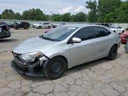 Salvage cars for sale from Copart Shreveport, LA: 2014 Toyota Corolla L