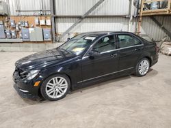 Salvage cars for sale from Copart Montreal Est, QC: 2011 Mercedes-Benz C 250 4matic