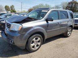 Honda salvage cars for sale: 2013 Honda Pilot Exln