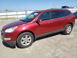 Salvage cars for sale at Dyer, IN auction: 2011 Chevrolet Traverse LT