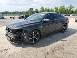 Salvage cars for sale at Lumberton, NC auction: 2015 Ford Taurus Limited