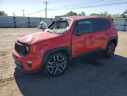Salvage vehicles for parts for sale at auction: 2021 Jeep Renegade Sport