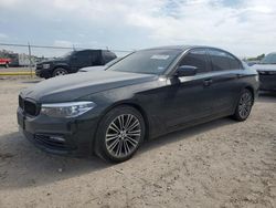 Salvage cars for sale at Houston, TX auction: 2018 BMW 530 I