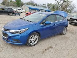 Salvage cars for sale from Copart Wichita, KS: 2018 Chevrolet Cruze LT