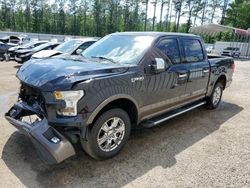 Salvage cars for sale at Harleyville, SC auction: 2015 Ford F150 Supercrew