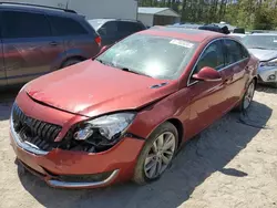 Salvage cars for sale from Copart Seaford, DE: 2015 Buick Regal Premium