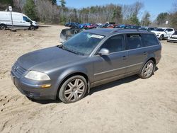 Salvage cars for sale at North Billerica, MA auction: 2005 Volkswagen Passat GLX 4MOTION